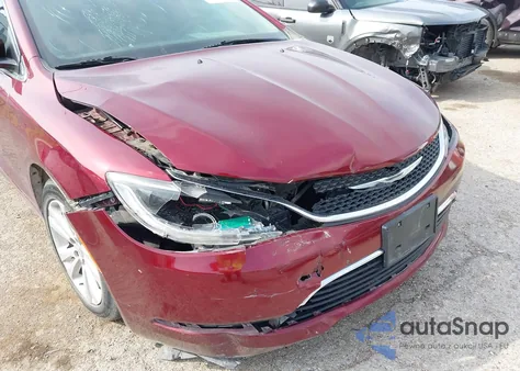 2015 Chrysler 200 Limited z USA, uszkodzony, nr VIN 1C3CCCAB3FN750479